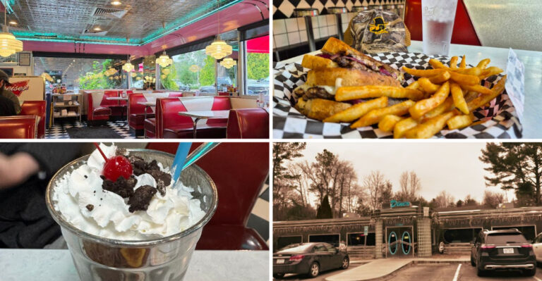You’ll feel like you’ve stepped onto the set of Happy Days at this retro North Carolina diner