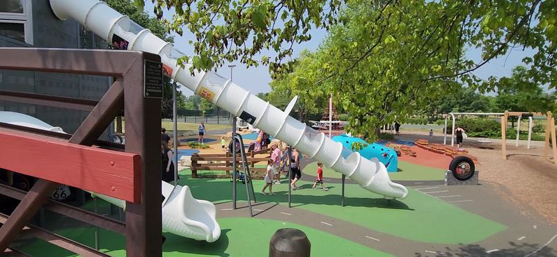 Zip Line That Sends Thrills Flying Across the Park