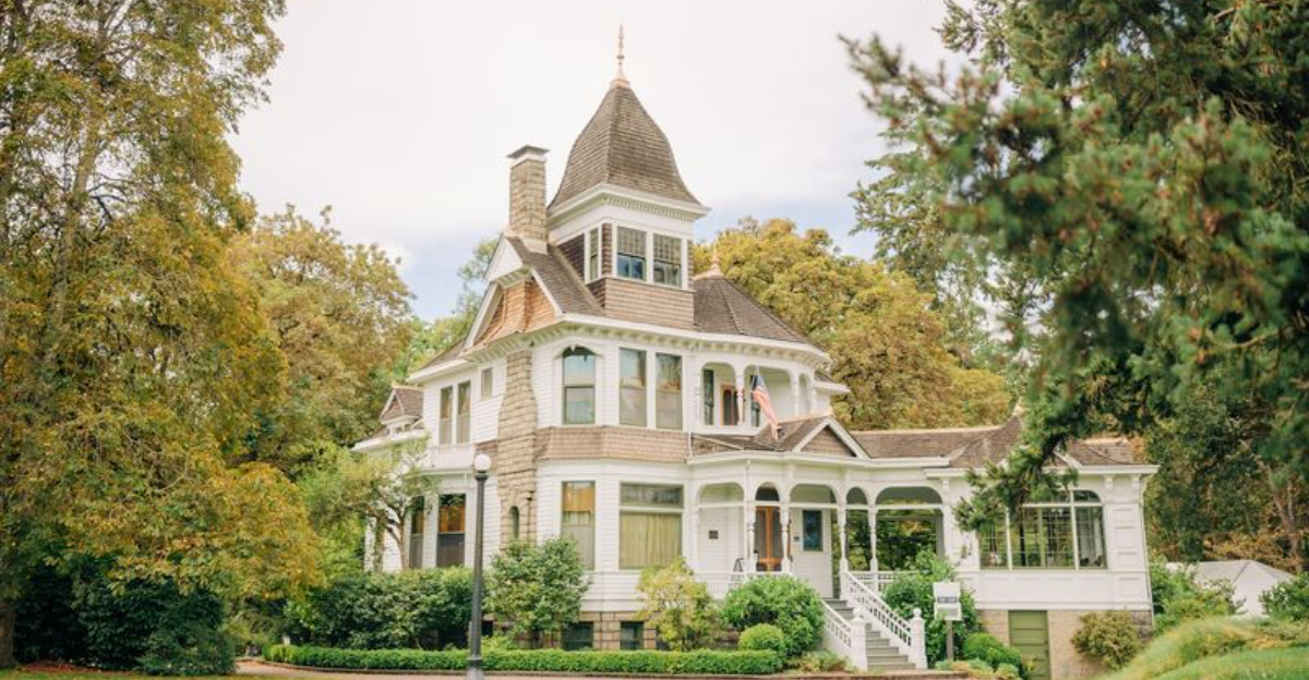 A 19th Century Oregon Mansion Offers Tours for Just $6 and the Gardens Are Free