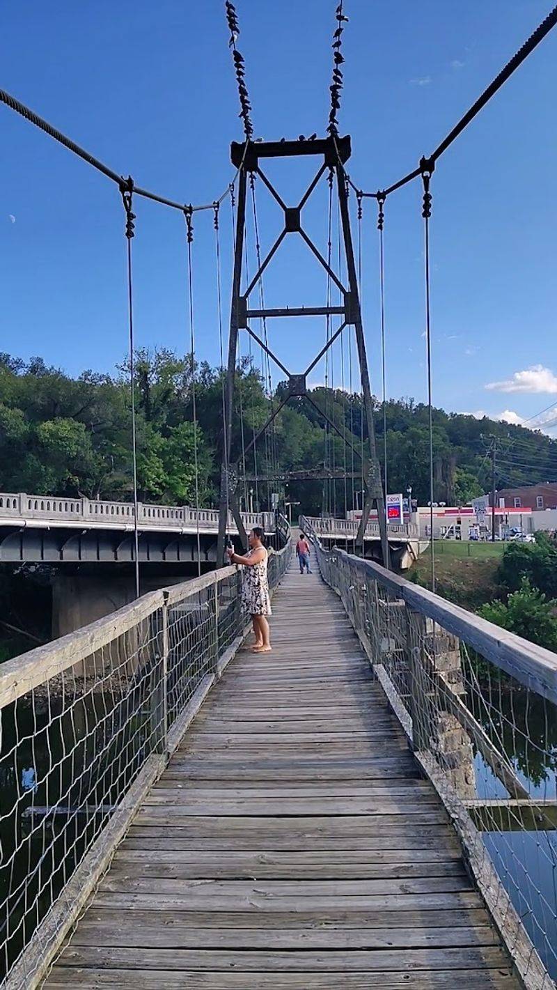 A Bridge That Actually Swings A Bridge That Actually Swings