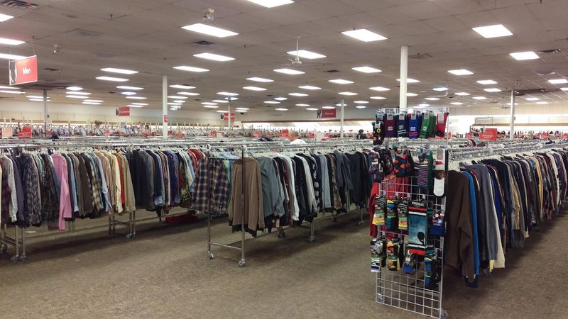 A Clothing Section So Massive It Could Fill a Warehouse