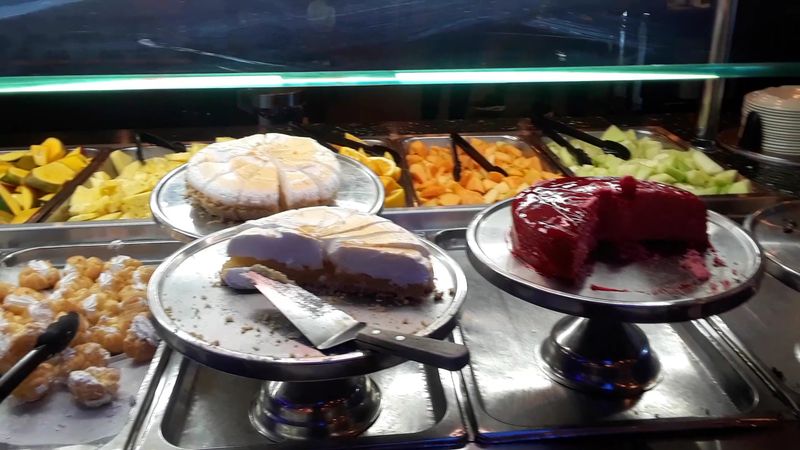 A Dessert and Fruit Station Worth Saving Room For A Dessert and Fruit Station Worth Saving Room For