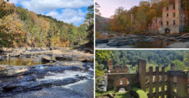A Eerie Hike in Georgia Leads to the Haunting Ruins of An Abandoned Mill