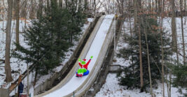 A Epic Ohio Toboggan Run Reaches Speeds of 50 Mph
