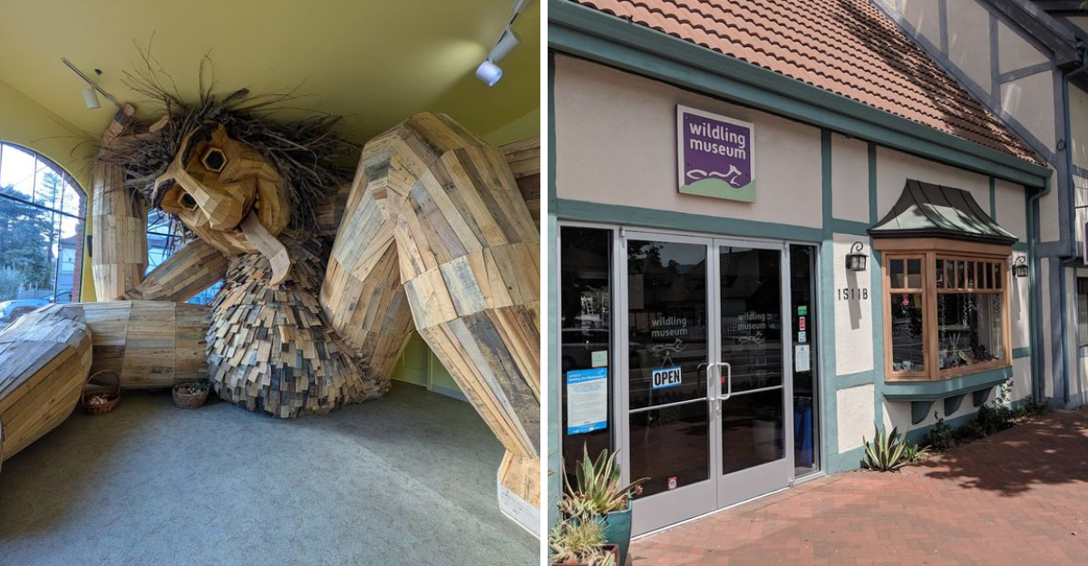 A Giant Troll Is Hiding Inside This Charming Little Museum In California