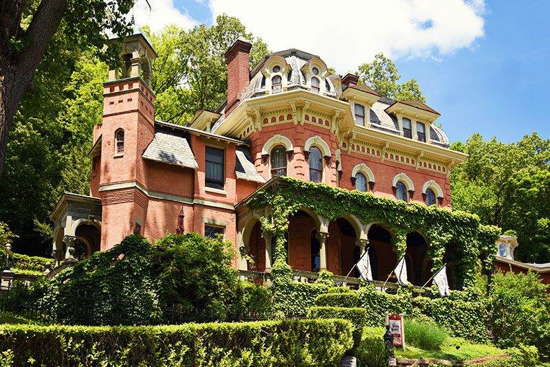 A Grand Victorian Mansion With Storybook Architecture