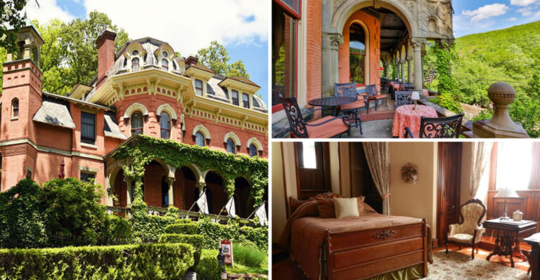 A Majestic 1874 Mansion Inn in Pennsylvania Is Like Stepping Into A Real Life Fairytale