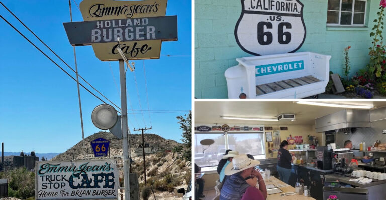A Old Fashioned California Diner Looks Like A Norman Rockwell Painting Come to Life