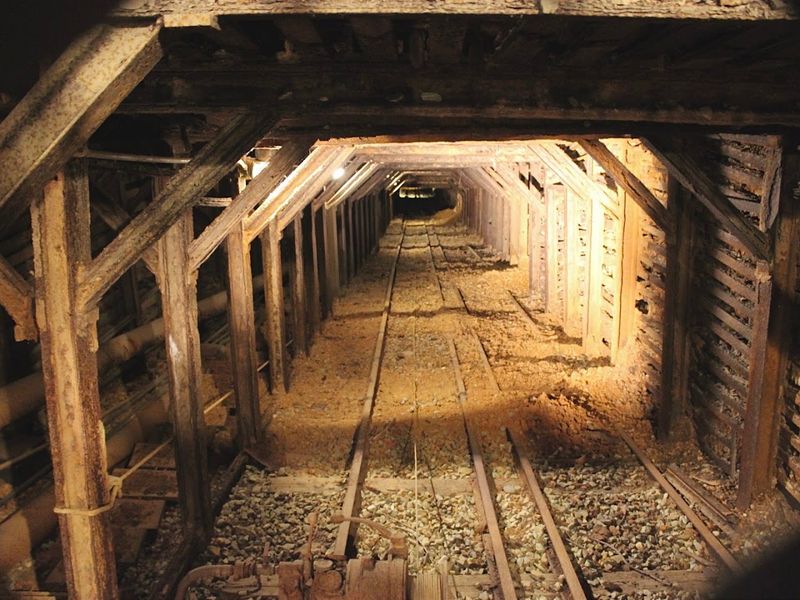A Peek Into the Mine Shaft Itself A Peek Into the Mine Shaft Itself