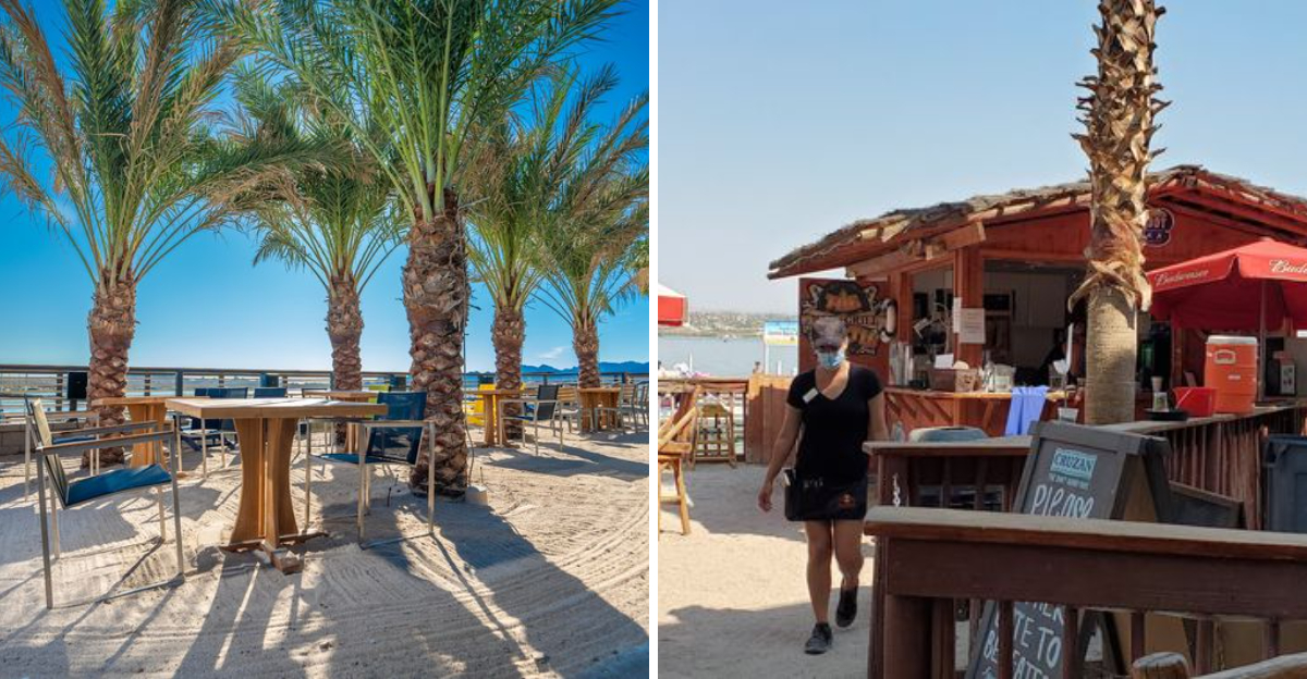 A Quirky Tiki Bar in Arizona Has Sand Right Under Your Feet