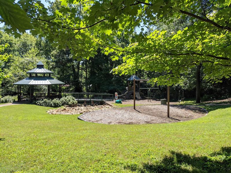 A Stone Gazebo Straight Out of a Fairy Tale