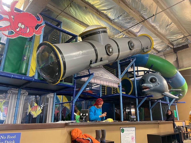 A Three-Story Play Structure That Feels Like an Underwater Adventure A Three-Story Play Structure That Feels Like an Underwater Adventure