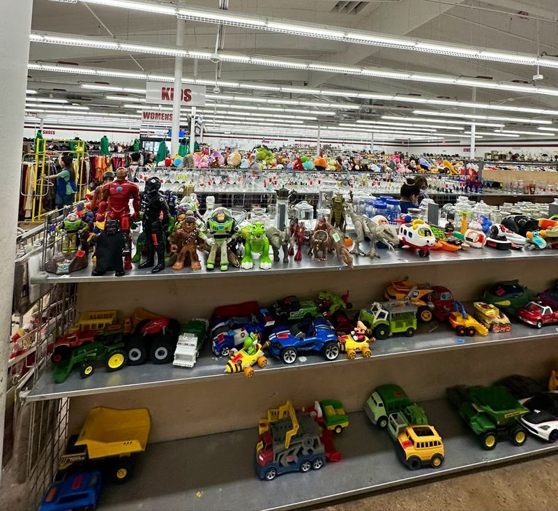 A Toy Section That Keeps Kids and Collectors Smiling