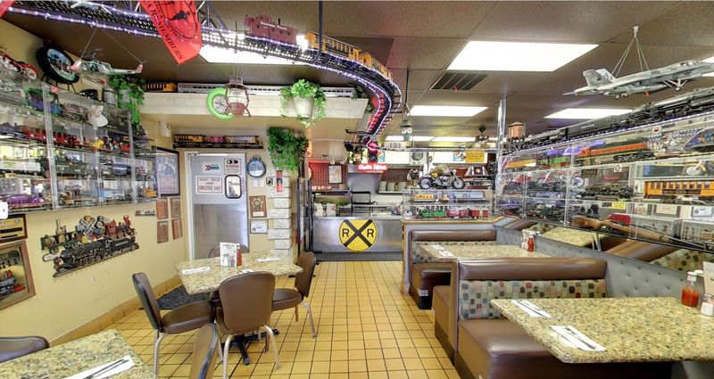 A Train-Themed Atmosphere That Stops You In Your Tracks