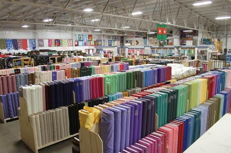 A Warehouse So Big, It Feels Like a Fabric Theme Park