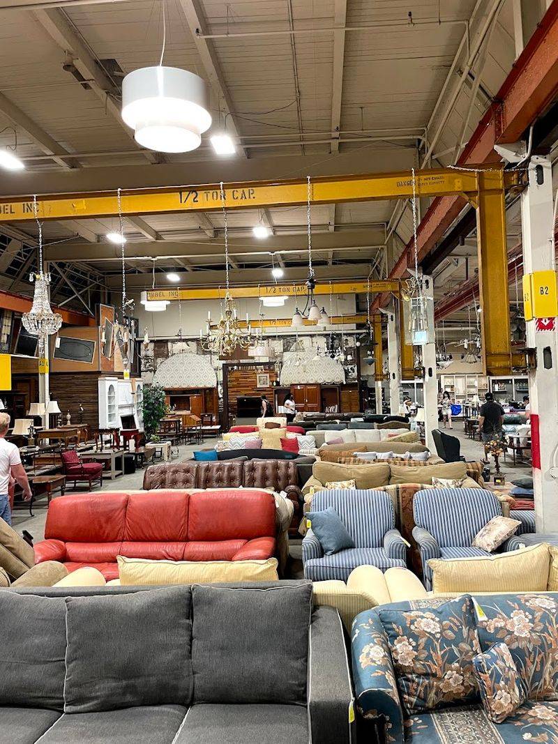 A Warehouse So Massive It Feels Like Disney World for Thrifters