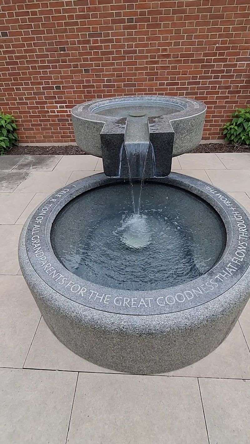 A Water Fountain With A Heartwarming Dedication A Water Fountain With A Heartwarming Dedication