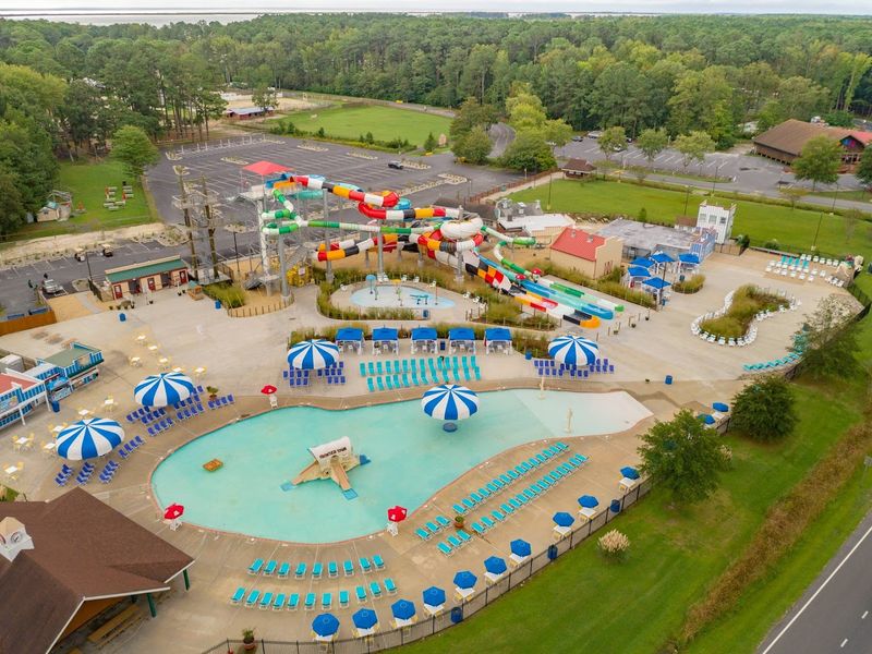 A Waterpark Right Inside the Campground A Waterpark Right Inside the Campground