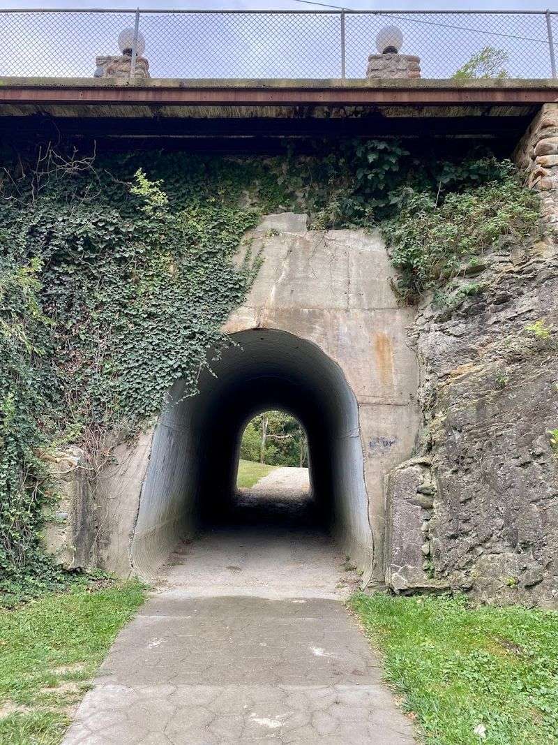 Accessible Entry Through a Charming Underground Tunnel Accessible Entry Through a Charming Underground Tunnel