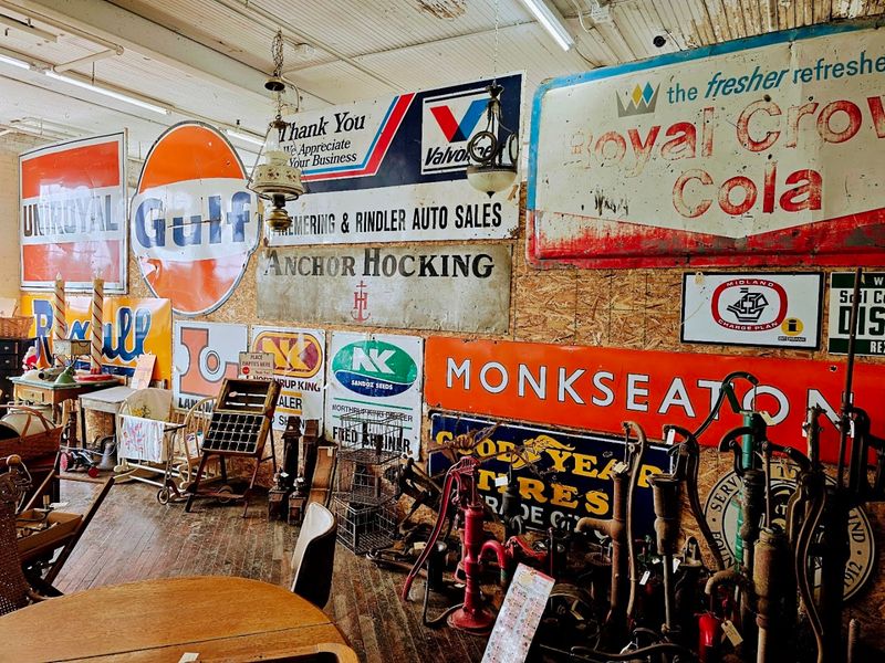 Advertising Pieces and Americana Collectibles
