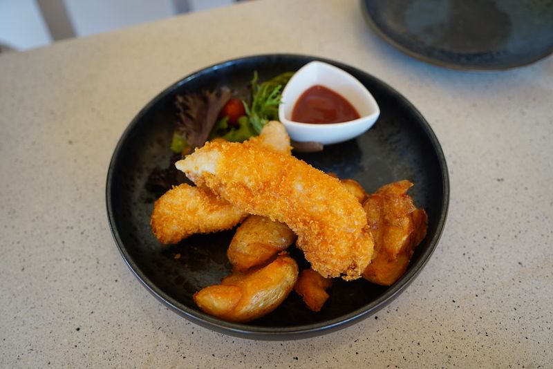 Air-Fryer Chicken Tenders with Roasted Potatoes