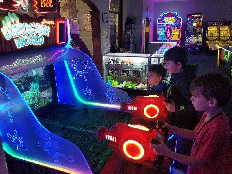 An Arcade Room Full of Classic Gaming Fun An Arcade Room Full of Classic Gaming Fun