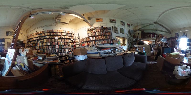 An Upstairs Overstock Area Full of Unsorted Surprises