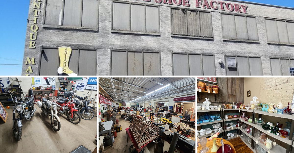 Antique Hunters Can Spend An Entire Day Exploring This Massive Ohio Shop Filled With One Of A Kind Finds