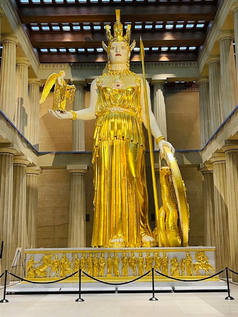Athena Parthenos — The Largest Indoor Sculpture in the Western Hemisphere Athena Parthenos — The Largest Indoor Sculpture in the Western Hemisphere