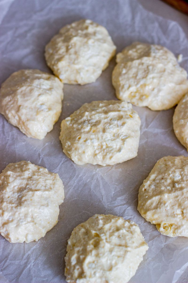 Bake biscuits from scratch