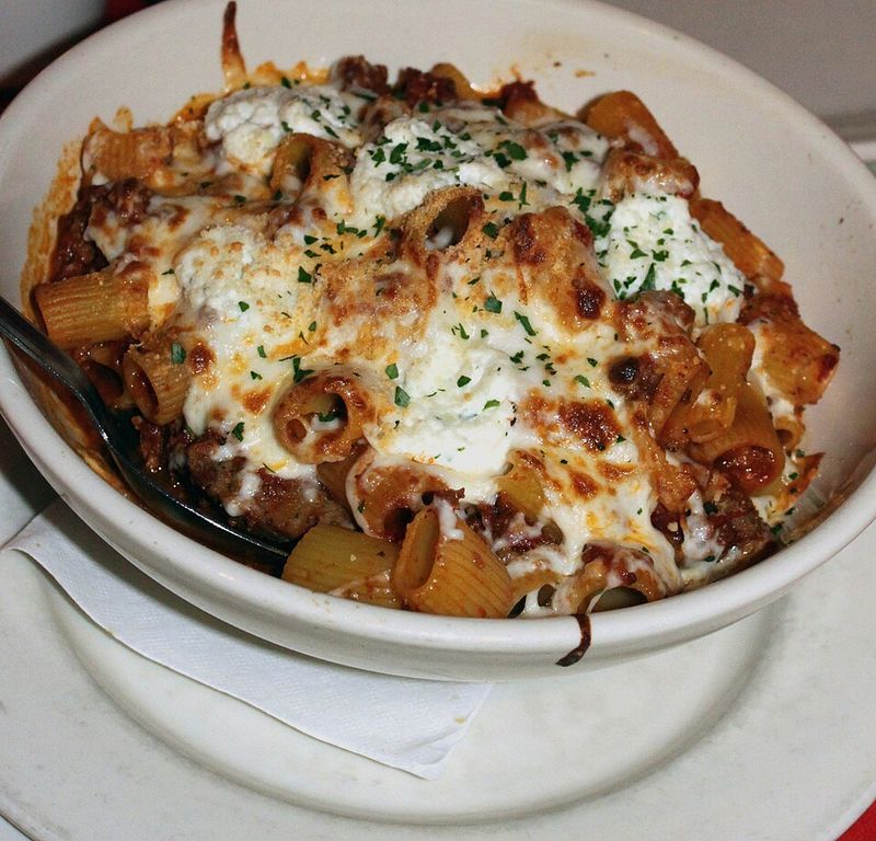 Baked Ziti With Beef Baked Ziti With Beef
