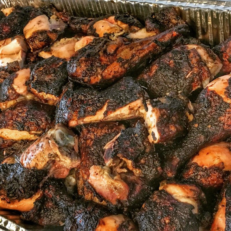 Baked chicken quarters Baked chicken quarters
