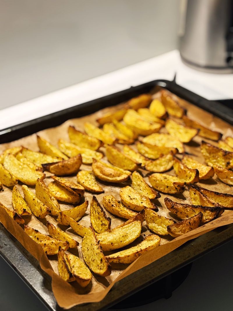 Baked potatoes