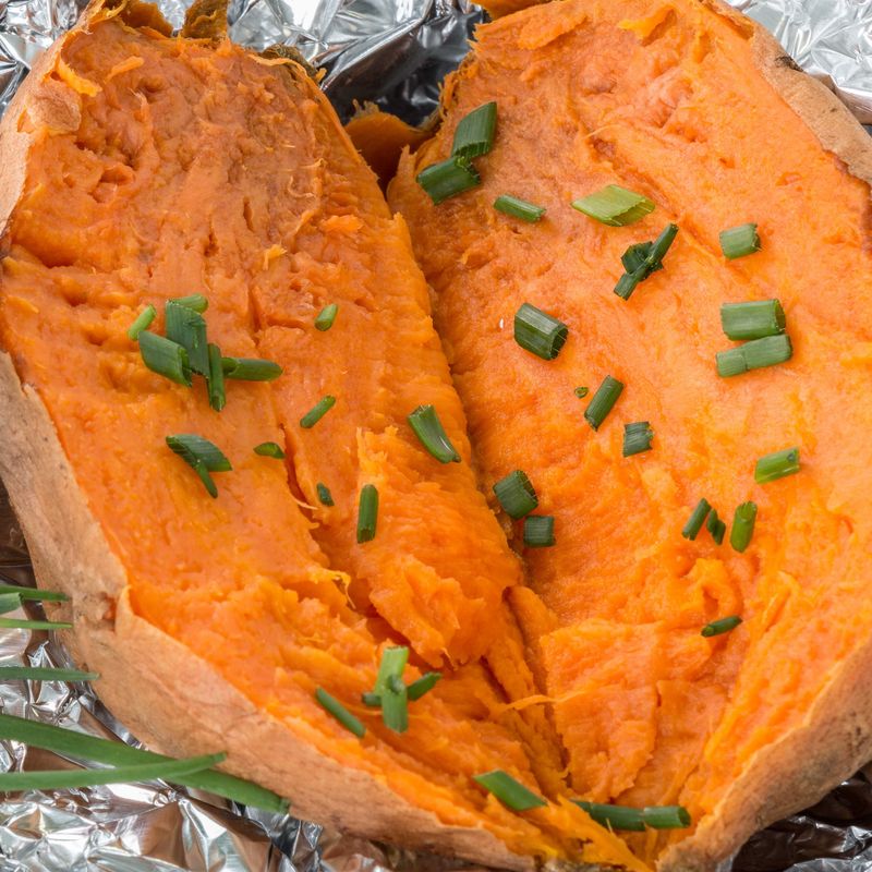 Baked sweet potatoes Baked sweet potatoes