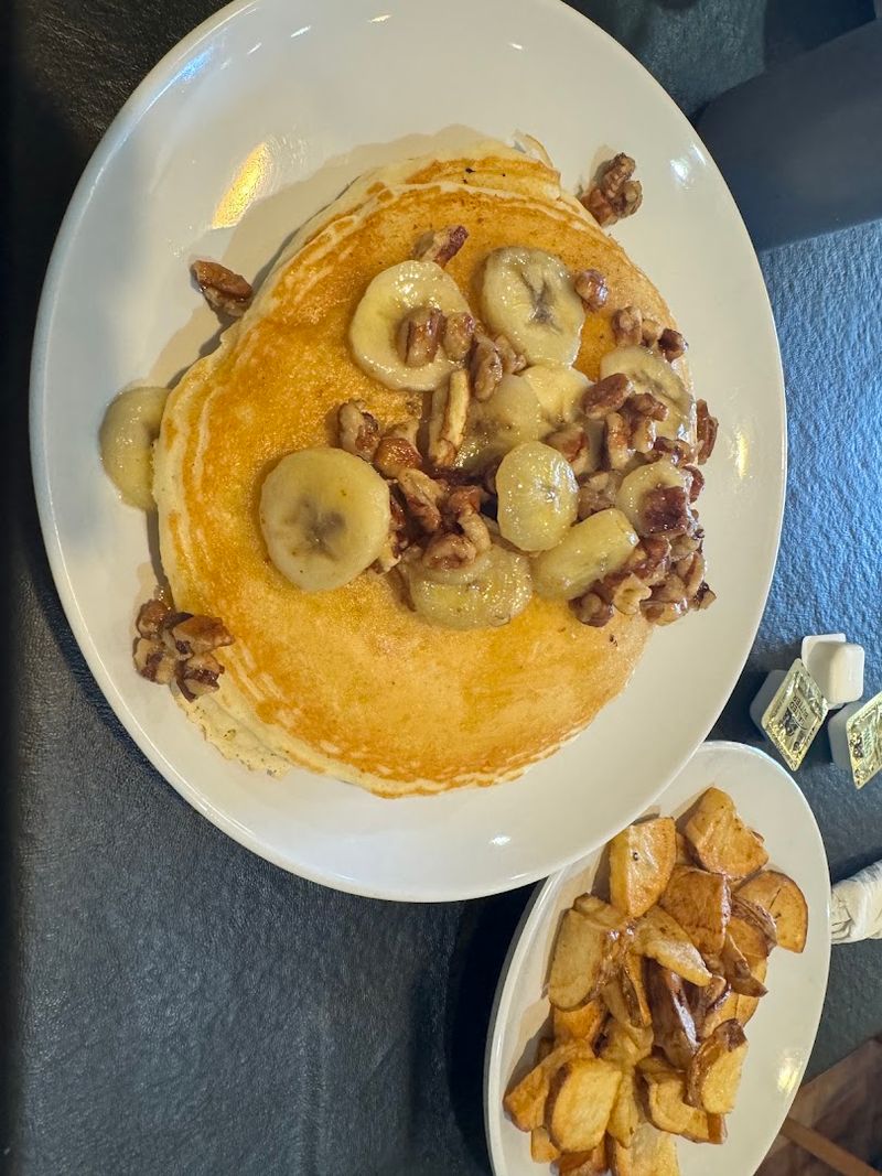Banana Nut Pancakes Worth the Wait