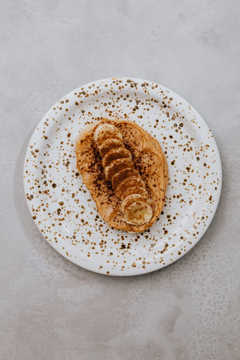 Banana with Natural Peanut Butter