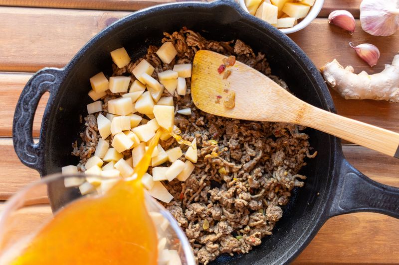 Beef And Potato Skillet