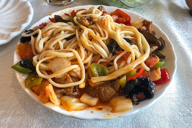 Beef and noodles Beef and noodles