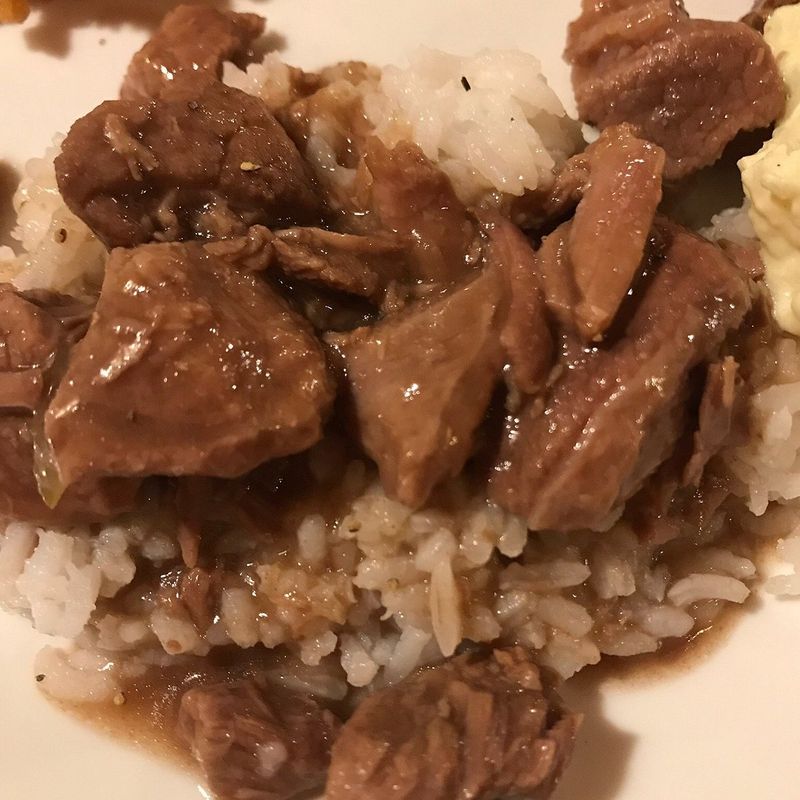 Beef tips and gravy