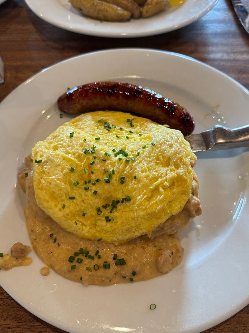 Biscuits and Gravy Loaded With Succulent Sausage