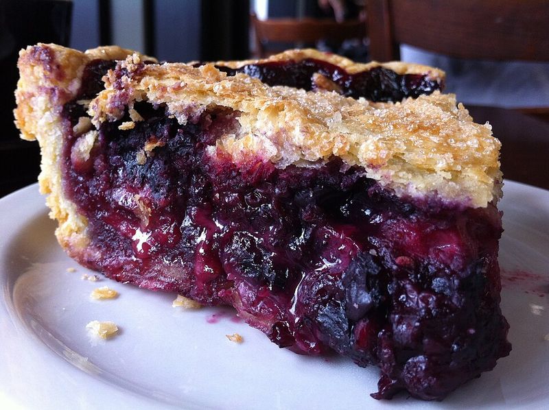 Blackberry pie