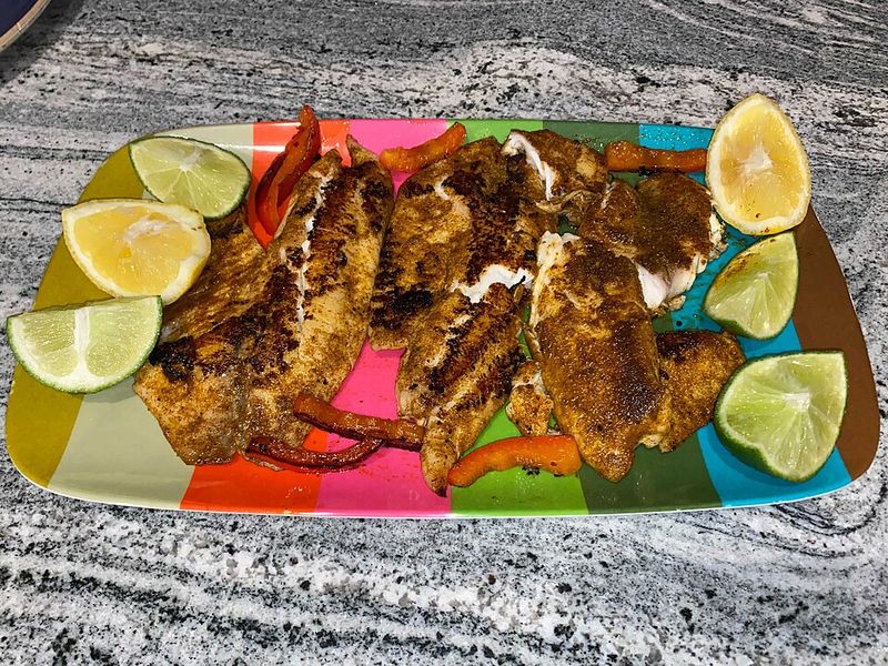 Blackened Tilapia