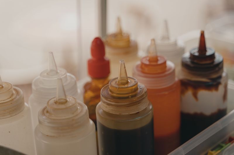 Bottled salad dressing