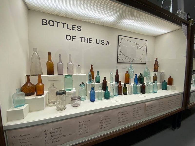 Bottles From Around the United States Exhibit