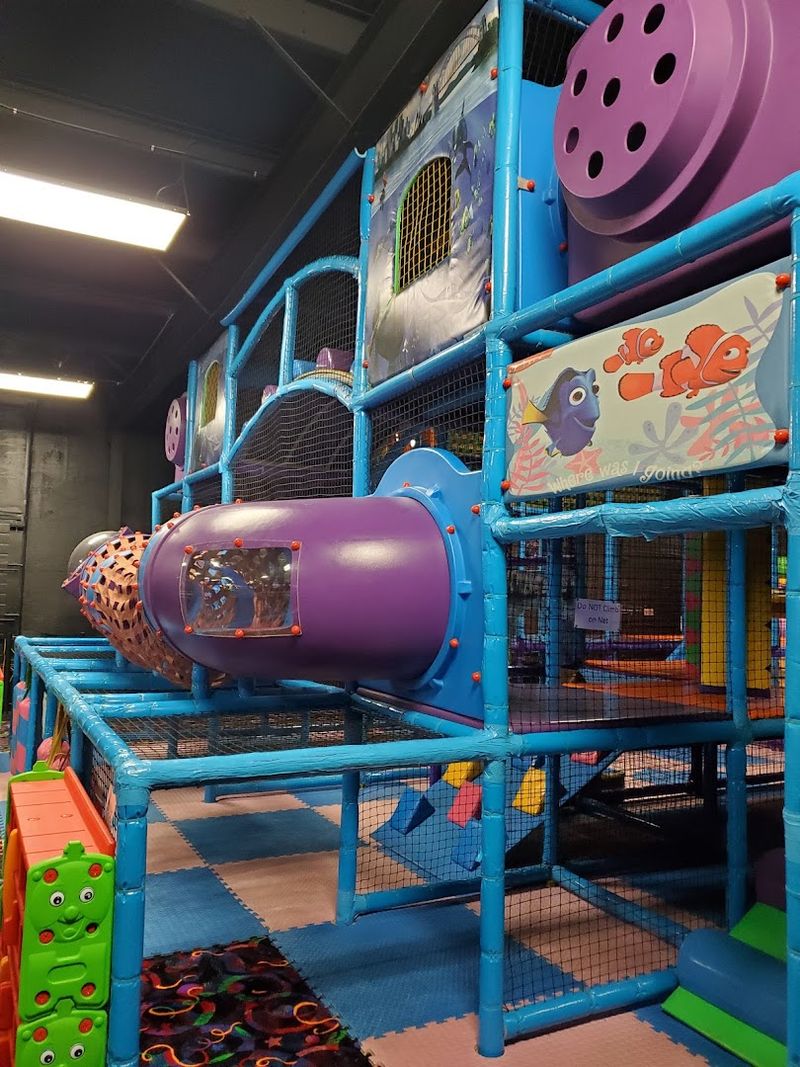 Bounce Area and Play Climbing Zone for Younger Kids