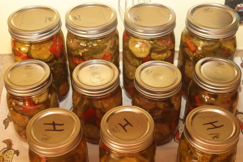 Bread-and-butter pickles Bread-and-butter pickles