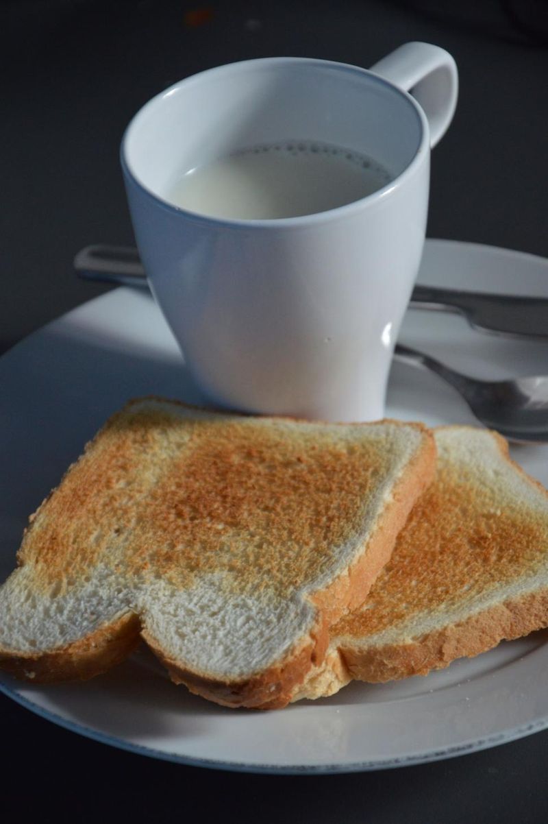 Bread and milk Bread and milk