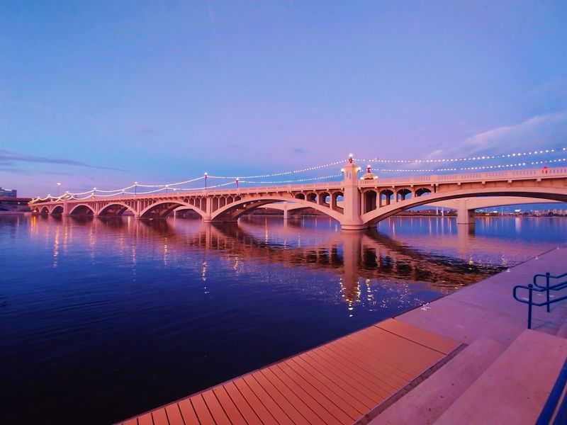Breathtaking Views of the Tempe Skyline and Iconic Bridges