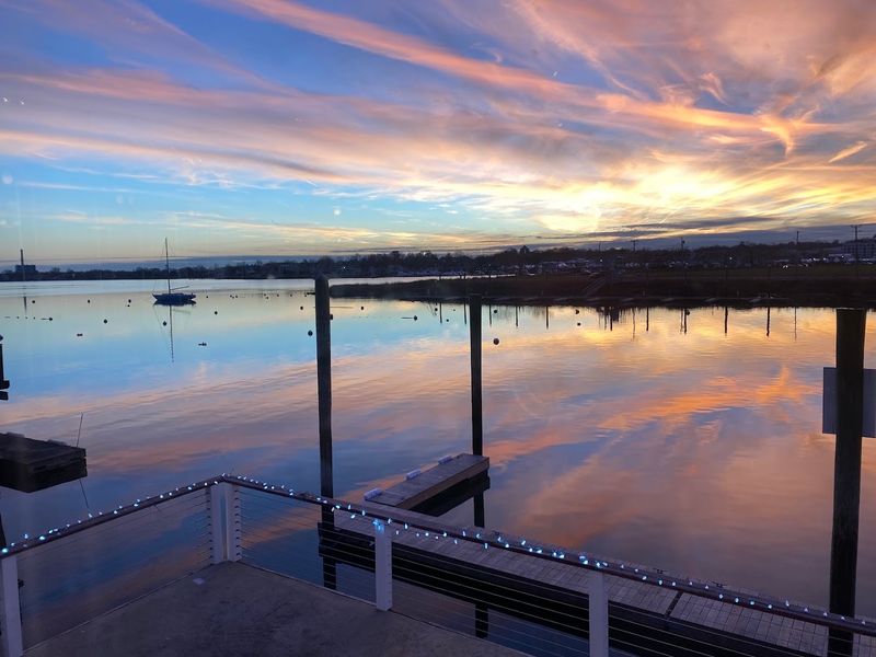 Breathtaking Waterfront Views Over Norwalk Harbor