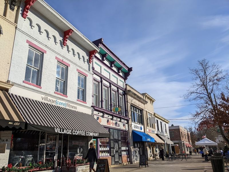 Broadway Street and Its Storybook Storefronts